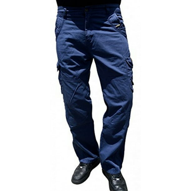 Chino Cotton Self Side Adjusting Exapandable Waist classic Trousers W32 to 54
